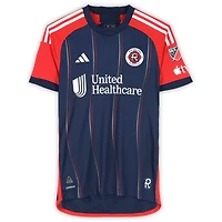 Ian Harkes New England Revolution Autographed Match-Used #14 Navy adidas Jersey from the 2024 MLS Season - Size M