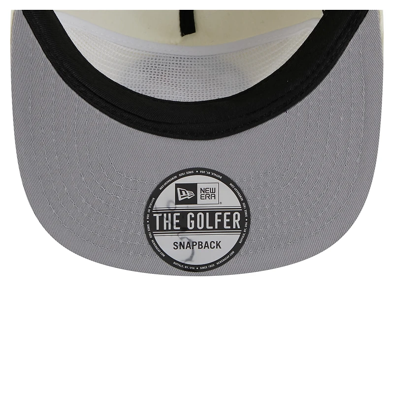 Men's New Era Cream New England Revolution 2025 Kickoff Snapback Golfer Hat