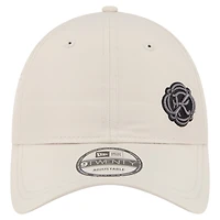 Men's New Era  Tan New England Revolution Active 9TWENTY Adjustable Hat