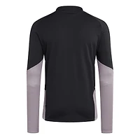 Haut d'entraînement à fermeture éclair quart de tour Tiro Competition New England Revolution 2026 pour homme, noir, adidas