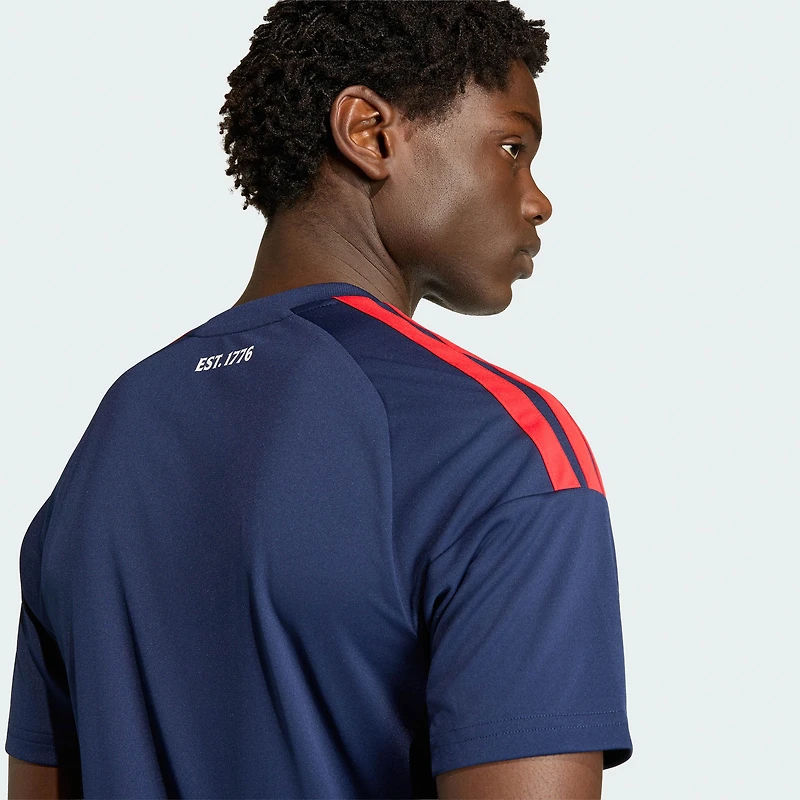 Men's adidas Blue New England Revolution 2026 Independence Day Replica Jersey