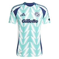 Men's adidas Carles Gil White New England Revolution 2025 Eastern Pine x Flag of Authentic Player Jersey