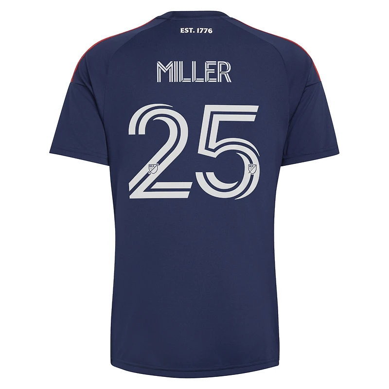 Maillot réplique adidas Peyton Miller bleu New England Revolution 2026 Independence Day pour homme