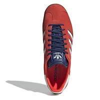 Chaussures adidas Gazelle New England Revolution 2025 pour homme, rouge/blanc, avec crochet en jersey, troisième