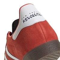 Men's adidas  Red/White New England Revolution 2025 Jersey Hook Third Gazelle Shoes