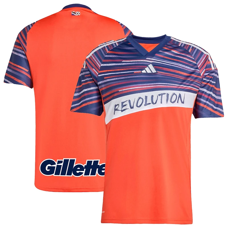 Maillot réplique adidas rouge New England Revolution 2025 pour homme