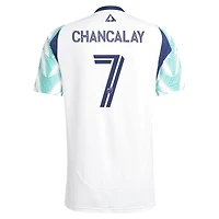 Men's adidas Tomás Chancalay White New England Revolution 2025 Eastern Pine x Flag of Replica Player Jersey