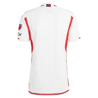 Maillot New England Revolution 2023 Defiance Authentic adidas blanc pour homme
