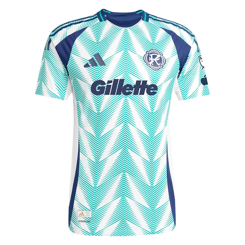 Men's adidas White New England Revolution 2025 Eastern Pine x Flag of Authentic Jersey