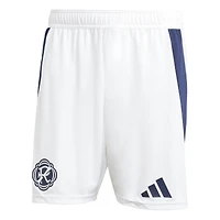 Short adidas blanc New England Revolution Away 2025 Eastern White Pine X Flag of Authentic pour homme