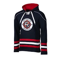 Sweat à capuche bleu marine New England Revolution pour homme