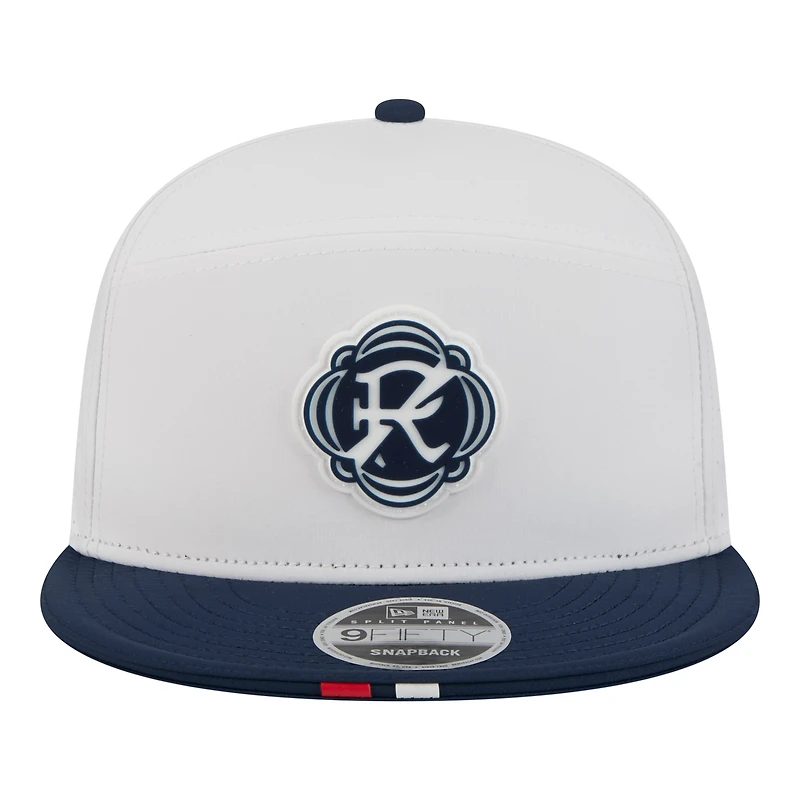 Casquette snapback New Era bleue pour homme New England Revolution 2026 MLS Kick Off 9FIFTY