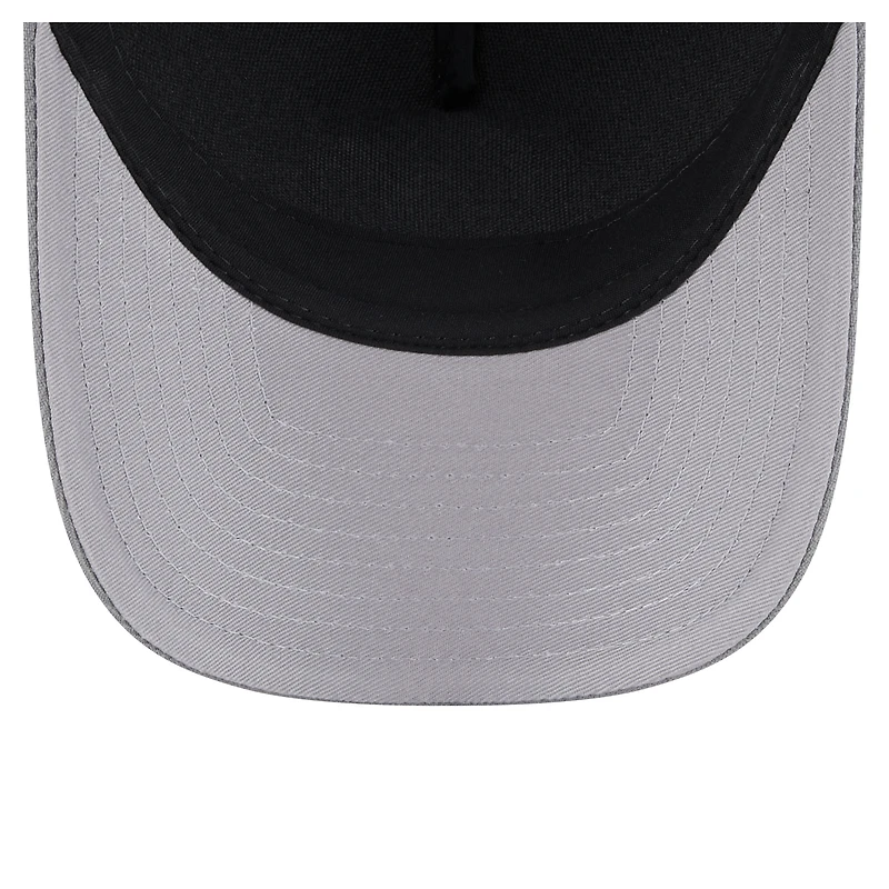 Men's New Era Gray New England Revolution Color Pack 9FORTY M-Crown A-Frame Adjustable Trucker Hat