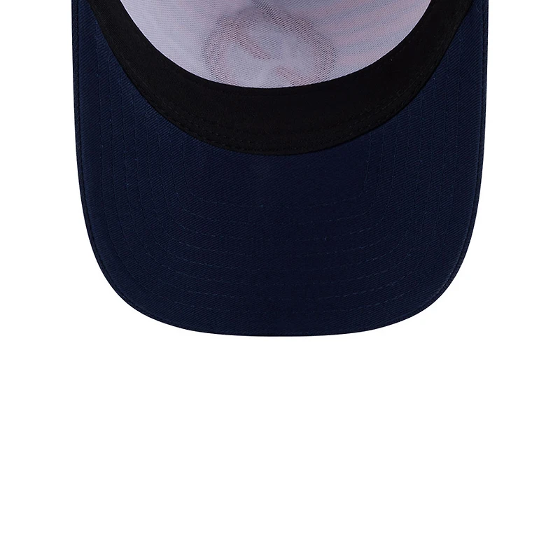 Men's New Era  Navy/White New England Revolution 2025 Jersey Hook 9FORTY M-Crown Adjustable Hat