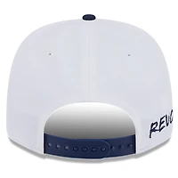 Casquette extensible New Era 9SEVENTY bleu marine/blanc New England Revolution 2025 pour homme