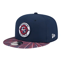 Casquette snapback New Era bleu marine New England Revolution 2026 Jersey Hook 9FIFTY pour homme