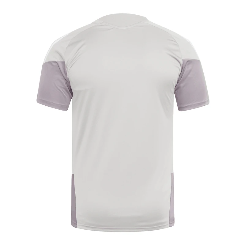 Maillot d'entraînement de compétition argent New England Revolution 2026 pour hommes