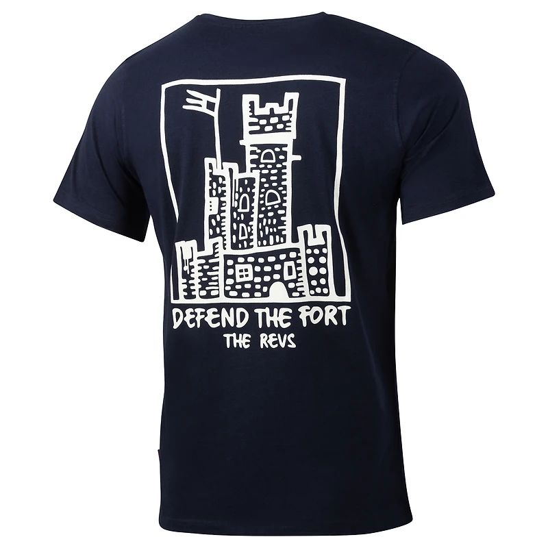 Men's  Sport Design Sweden Navy New England Revolution Everyday Relaxed T-Shirt