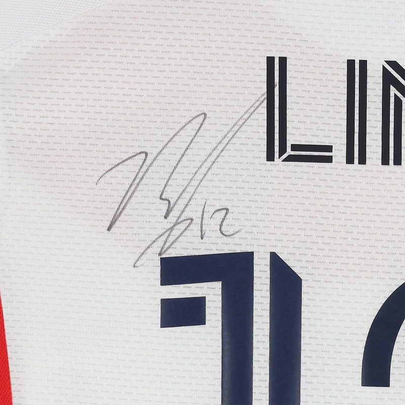 Maillot adidas blanc dédicacé par Nick Lima des New England Revolution, numéro 12, utilisé lors du match de la saison 2024 de la MLS - Taille M