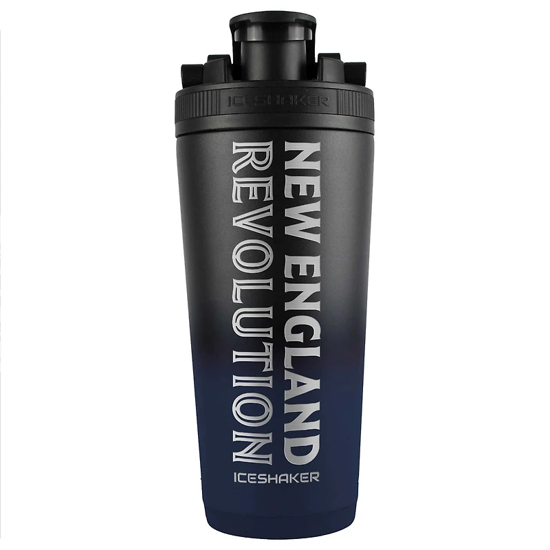 WinCraft New England Revolution 26oz. Ombre Stainless Steel Ice Shaker Blender Bottle