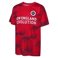 Youth Outerstuff  Red New England Revolution Sheer Thrill T-Shirt