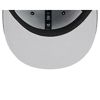 Casquette ajustée 59FIFTY New Era noire pour homme, thème Hampshire Fisher Cats