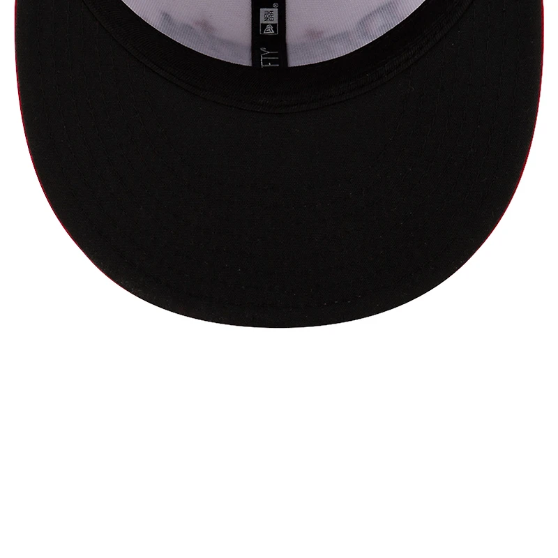 Men's New Era Blue Hampshire Fisher Cats Theme Night Primaries 59FIFTY Fitted Hat