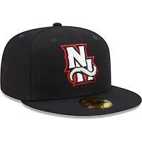 Casquette ajustée 59FIFTY New Hampshire Fisher Cats Alternate 1 Authentic Collection Era pour homme, bleu marine