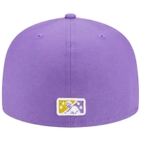 Men's New Era Purple Hampshire Fisher Cats Theme Nights Primaries Uncle Sam 59FIFTY Fitted Hat