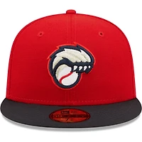Men's New Era Red Hampshire Fisher Cats Authentic Collection Team Alternate 59FIFTY Fitted Hat