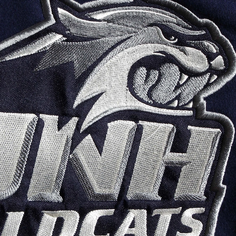 Sweat à capuche lacets Colosseum Navy New Hampshire Wildcats 2.0 pour hommes