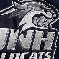 Sweat à capuche lacets Colosseum Navy New Hampshire Wildcats 2.0 pour hommes