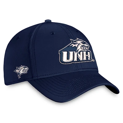 Men's Top of the World True Navy New Hampshire Wildcats Reflex Flex Hat