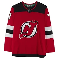 Maillot authentique adidas autographié par Dougie Hamilton des Devils du New Jersey