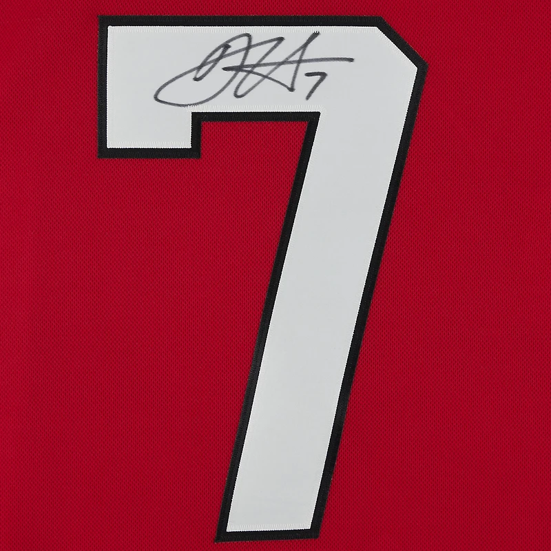 Maillot authentique adidas autographié par Dougie Hamilton des Devils du New Jersey