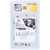 Luke Hughes New Jersey Devils Autographed 2023-24 Upper Deck O-Pee-Chee #572 CGC Fanatics Witnessed Authenticated 10/10 Rookie Card