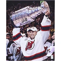 Martin Brodeur New Jersey Devils Autographed 16" x 20" Raising Cup Photograph