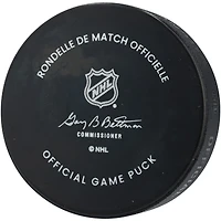 Martin Brodeur New Jersey Devils Autographed Official Game Puck