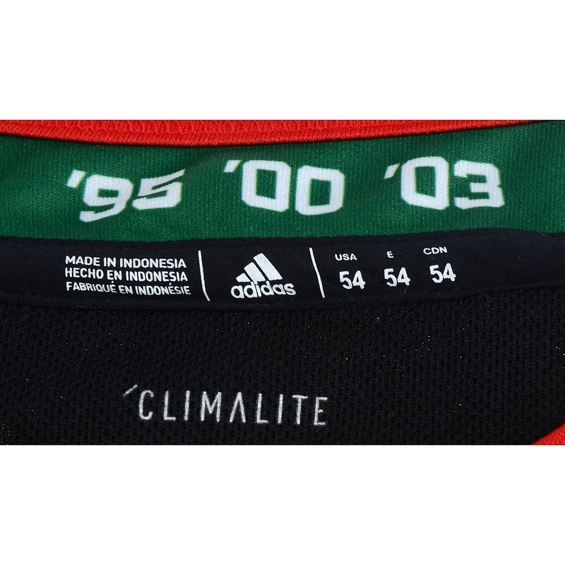 Martin Brodeur New Jersey Devils Autographed Red Adidas Authentic