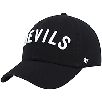 Casquette réglable Clean Up New Jersey Devils '47 noire pour homme