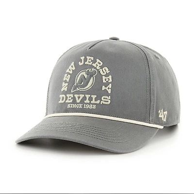 Casquette ajustable anthracite « 47 » pour homme, Devils du New Jersey Canyon Ranchero Hitch