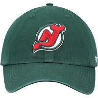 Casquette réglable '47 Green New Jersey Devils Clean Up pour homme