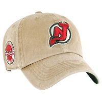 Casquette réglable '47 kaki New Jersey Devils Earldor Clean Up pour hommes