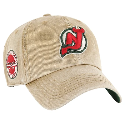 Casquette réglable '47 kaki New Jersey Devils Earldor Clean Up pour hommes