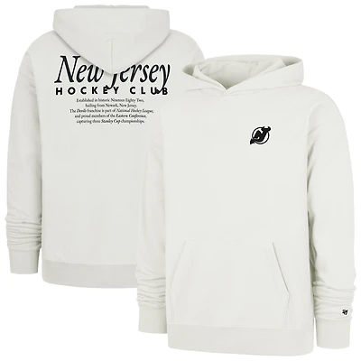 Sweat à capuche pour homme '47 Natural New Jersey Devils Foundation
