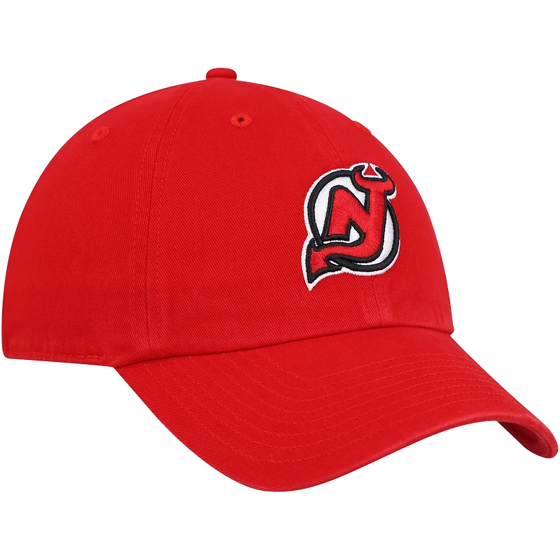 Men's '47 Red New Jersey Devils Clean Up Adjustable Hat