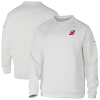 Men's Columbia  White New Jersey Devils The Finder Sweatshirt