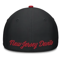 Casquette Flex Fit noire et rouge New Jersey Devils pour homme de Fanatics