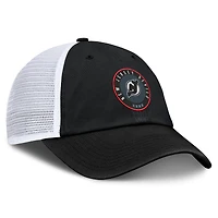 Casquette ajustable Averie Trucker noire/blanche New Jersey Devils Fanatics pour hommes