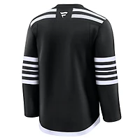 Maillot de qualité supérieure alternatif noir New Jersey Devils Fanatics pour hommes